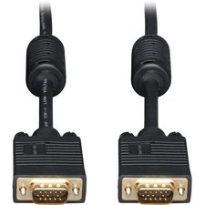 Eaton Tripp Lite Series VGA High-Resolution RGB Coaxial Cable (HD15 M/M), 50 ft. picture