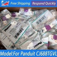 100X Cat6 MiniCom UTP RJ45 Network Jack Module  For Panduit CJ688TGVL Giga TX picture