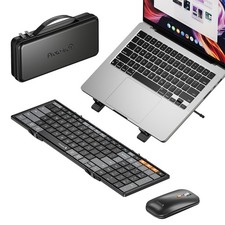 XKM01 CaseUp Foldable Bluetooth Keyboard Combo picture