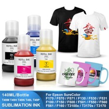 127ML Sublimation Ink For  001-004 101-106 502 504 544 T03Y L3150 L3110 L4150 picture
