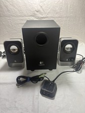 Logitech LS21 2.1 Multimedia Speaker System Subwoofer Desktop PC Speakers picture
