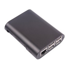 Jet Black Case for Raspberry Pi 3 Model B & Raspberry Pi 2 Model B - Access To picture