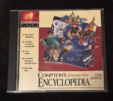 CD-ROM Compton's Home Library Interactive Encyclopedia 1998 Edition Excellent picture