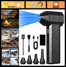 High-Power Cordless Compressed Air Duster - 110,000 RPM, 3-Speed, Fast Charging, picture