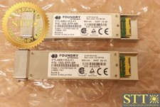 FTLX8511D3-F1 FOUNDRY NET SFP 10G-XFP-SR 850NM MMF TRANSCEIVER MODULE (LOT OF 2) picture