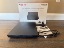 Canon CanoScan LiDE 400 Flatbed Color Scanner Complete in Box w/ Stand, USB, etc picture