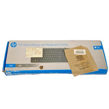 HP 150 Wired Mouse and Keyboard Combo 240J7AA Untested picture