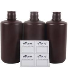 3Pcs 1L 3D Printing UV Resin LCD/DLP Film Processing Chemical Storage Bottles US picture