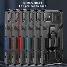 For iPhone 12 Mini Silicone Kickstand Case Rugged Shockproof picture