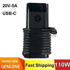 Original 20V5A 110W USB-C Power Supply For HP Envy 17-cw1000 Charger AC Adapter picture