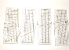 LOT OF FOUR MACALLY IKEYSLIM IKEY5 COMBO USB SLIM KEYBOARD STANDARD MISSING LEGS picture