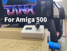 Amiga 500 Gotek USB Floppy Drive Emulator Complete Kit - Large OLED, Bracket etc picture