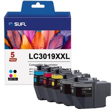 ** NEW Brother Ink | LC3019XXL | Black / Color | High Yield | Compatible | 5-Pak picture