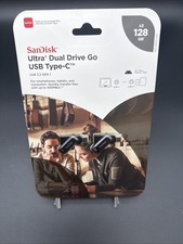 New SanDisk Ultra Dual Drive Go 2x 128GB USB-A/USB-C Flash Drive picture