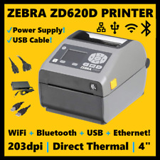 Zebra ZD620d Direct Thermal Label Printer, USB, Ethernet, Ships from USA🔥⭐ picture