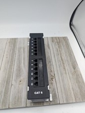 Suttle SE-STAR19110C6-12 Wall Mount 12 Port Cat6 Patch Panel 568A & 568B picture