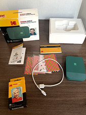 Kodak Smile Instant Digital Printer Complete Box Bundle plus unopened photo pape picture