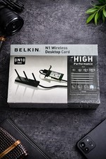 Belkin N1 Wireless Desktop PCI WiFi Card Adapter MIMO High Performance NEW picture