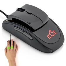 Carpal Tunnel Wrist Resting Ergonomics Mouse QuadraClicks RBT 1.112 USED picture