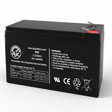 AJC Battery Compatible with Maruson Technology Power Pro PRO-2000USA 12V 9Ah UPS picture