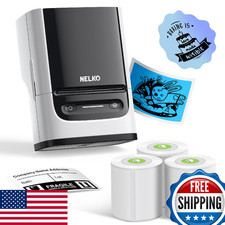 Nelko PM220 Bluetooth Label Printer 2 Inch Portab... picture