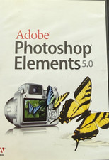 Adobe Photoshop Elements 5.0 for Windows XP with Manual picture