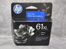 Genuine HP 61XL Black High Yield Ink Printer Cartridge New OEM C0PA4AN 01/2028+ picture