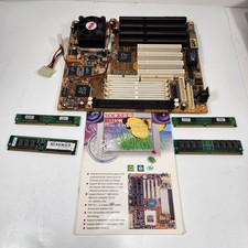 Gigabyte GA-5AA Super 7 Series CPU Mainboard SIMM Memory Parts Repair picture