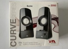 Cyber Acousticts Powered Speaker System CA-2050 Curve Sonic picture