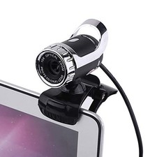 Webcam 480P, Clip on PC Camera, Built in Microphone,12.0M Pixels, 360°  picture