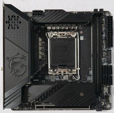 MSI MEG Z690I UNIFY Mini-ITX MB LGA1700 DDR5 Thunderbolt FW Updated Tested picture