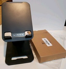 Desktop Tablet Holder Black Metal Rubber Lisen Holder 4.5w 6