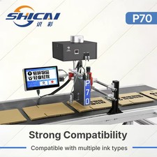 70mm Piezo Inkjet Printer Large Character High Resolution Coding Machine picture
