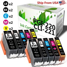 10 PK PGI-220 CLI-221 Ink Cartridge PIXMA MP620B MP630 MP640 MP640R picture