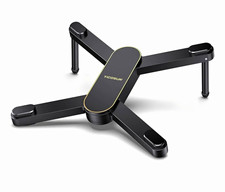YICOSUN X1 Foldable Anti-Slip Laptop Stand/Riser Aluminum Alloy Black/Gold picture