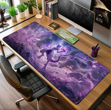 Mewtwo Psychic Storm Mouse Pad, Gaming Desk Mat picture