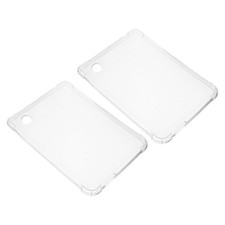 Reusable Clear Silicone E-Reader Covers 2Pcs Transparent Protective Book Sleeves picture