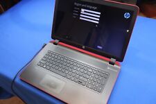 Hewlett Packard HP Pavilion RED BEATS AUDIO 17Z I200 J7V88AV Laptop Tested Clean picture