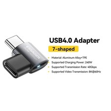 90 Degree USB Type-C Adapter Fast Charging Data Video Converter OTG USA picture