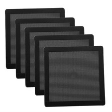 120Mm Magnetic Frame PVC PC Computer Fan Dust Mesh Cover Grills Black 5Pack | picture