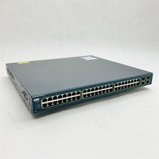 Cisco 3560G WS-C3560G-48PS-S V09 48-Port POE Managed Gigabit Network Switch picture