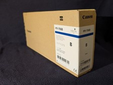 GENUINE CANON PFI-706B (Blue) INK TANK imagePROGRAF 700ml NEW SEALED (EXP:2019) picture