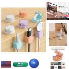 COOCAT Magnetic Cable Clips, Cute Desk Charger Cord Holder CC-MCC-01 picture