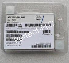 INTEL U.2 7.68TB SSD P5510 NVME SSDPF2KX076TZ FCV10100 D7-P5510 SERIES 2.5