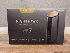 Netgear Nighthawk RS600 Tri-Band BE18000 WiFi 7 Router 10 Gig WAN Port +TESTED picture