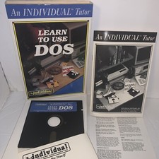 Vintage DOS Computer Based Learning Tools - Learn To Use By Individual Software picture