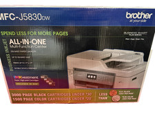 NEW Brother MFC-J5830DW Wireless All-In-One Printer –– Ink Included picture