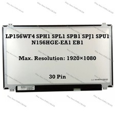 LP156WF4 SPH1 SPL1 SPB1 SPJ1 SPU1 N156HGE-EA1 EB1 LCD Screen Panel FHD 1920×1080 picture