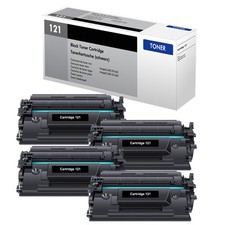 4 PK CRG121 3252C001 Black Toner Compatible for Canon 121 imageCLASS D1620 D1650 picture