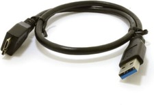 USB DATA TRANSFER CABLE CORD FOR WD WESTERN DIGITAL EXTERNAL HARD DRIVE HDD picture